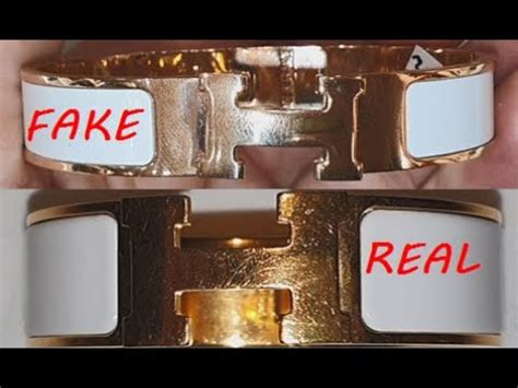 hermes h bracelet fake or real